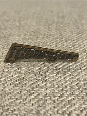 Vintage Indiana Jones Brass 1984 Pin
